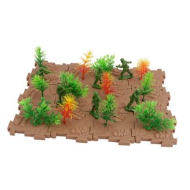 CIYODO Static Model Toy Set 2 Pack Model Assembly Kit Handiwork Toy for Boys Girls