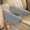 Pack of 2 Car Armrest Covers, Universal Front Seat Armrest