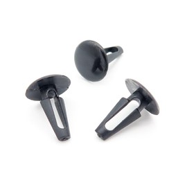 VVO Fasteners Plastic Underbody Shields and Insulation Panel Fastener Clip, Black (Pack of 10)