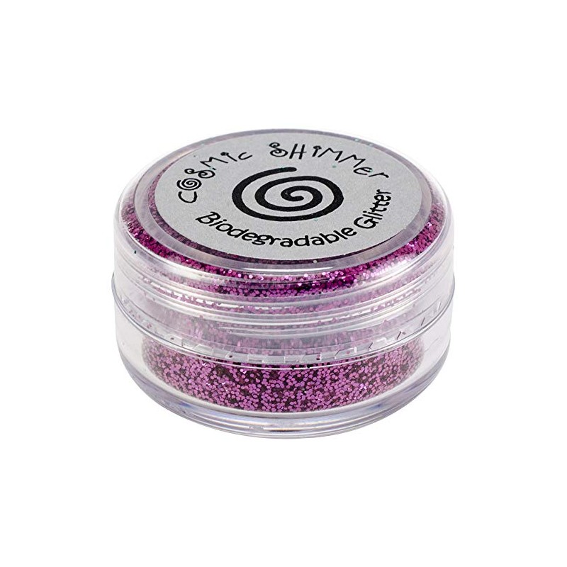 Creative Expressions Cosmic Shimmer Biodegradable Glitter 10Ml-Fuchsia