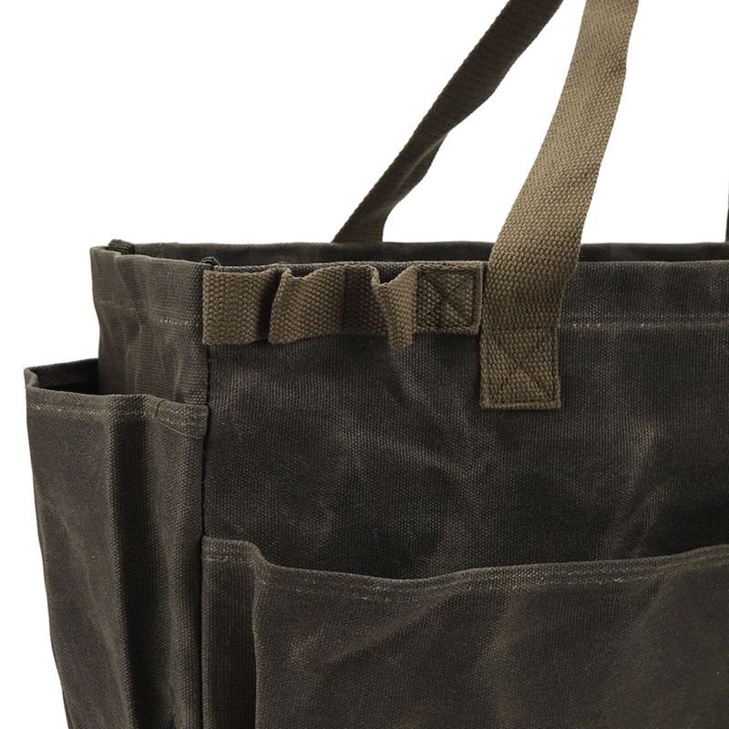 Canvas Pot Bag Waterproof Wearproof Large Capacity Comfortable Grip Canvas