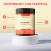 Vital Botanics Pre Workout L-Carnitina, Guaraná, Té Verde y Cayena