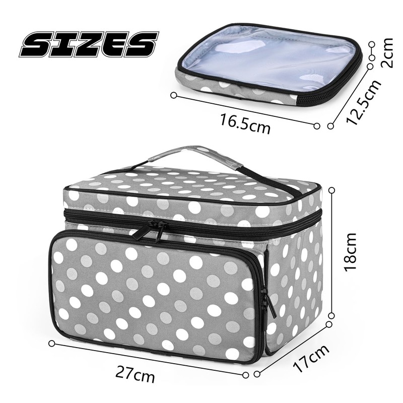 Luxja Sewing Bag, Sewing Bag, Sewing Tools, Storage, Portable, Large