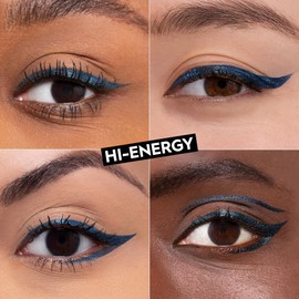 URBAN DECAY 24/7 Inks Liquid Eyeliner Pen – Water-Resistant, Smudge-Proof – Up to 24HR Wear – Ergonomic Grip – Vegan & Cruelty Free – Hi-Energy (Blue Shimmer, Brush Tip)