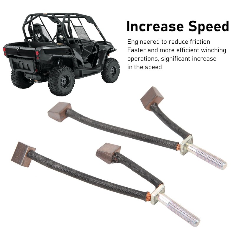 KIMISS ATV Motor Carbon Brush Kit for 2000 to 5000lb