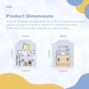 yrjns WR55X11132 WR55X25754 Refrigerator LED Light Fit for GE Refrigerator,