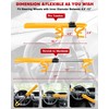 Tevlaphee Steering Wheel Lock - Heavy Duty Antitheft Device and