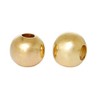 SiAura Material Metal Beads 4 mm with 1.5 mm Hole