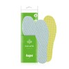Kaps Double Latex Foam Layer Unisex Shoe Insoles Inserts Neutralizing