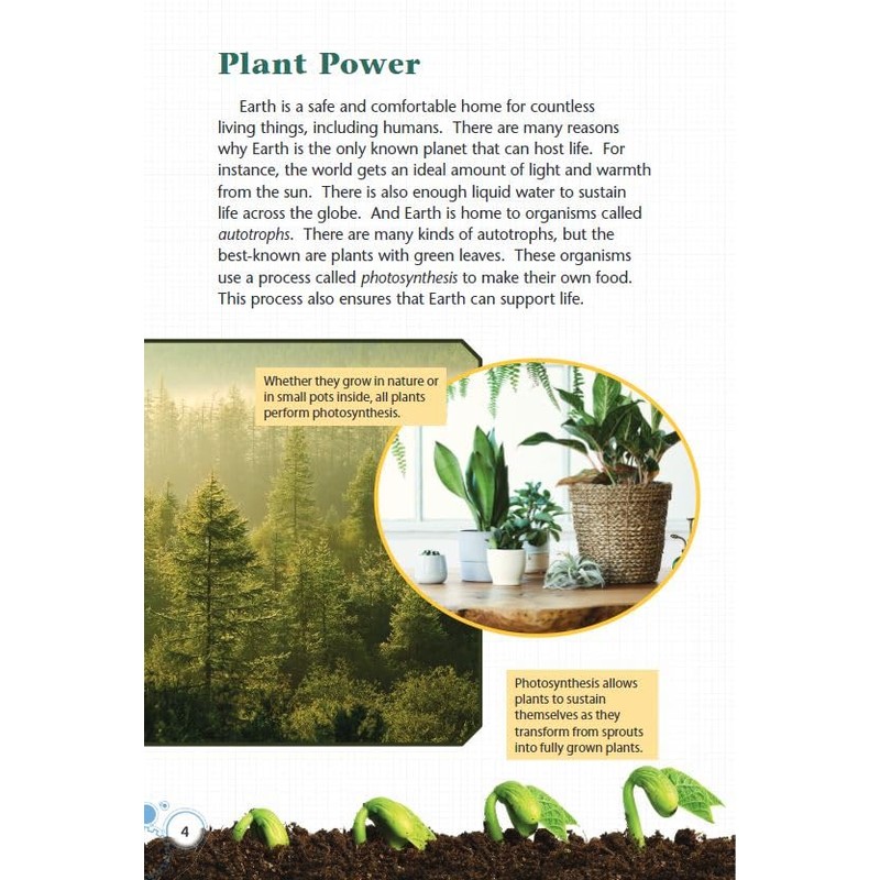 All About Photosynthesis (Smithsonian: Informational Text)