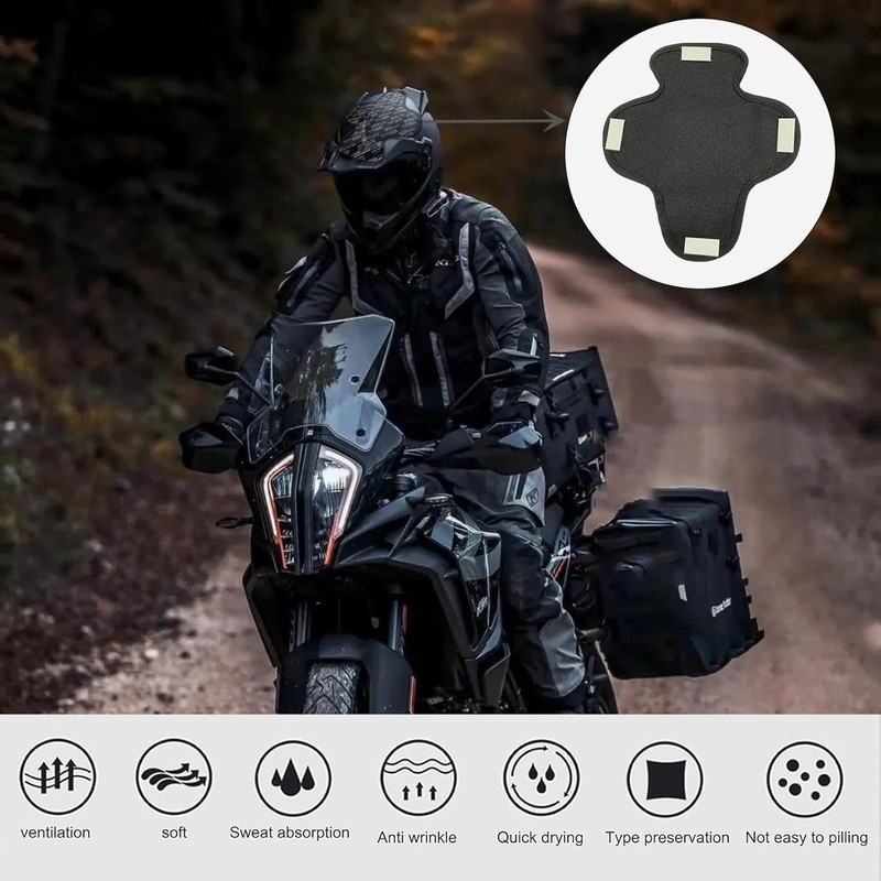 GisWell Motorcycle Helmet Inner Lining, Helmet Padding Motorcycle Helmet Universal,