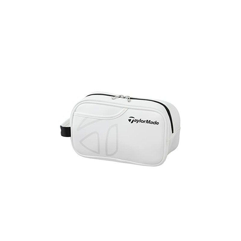 TAYLOR MADE TJ103 23SS Sports Modern Pouch, White, Men's Pouch