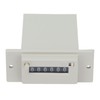 Electromagnetic Counter 0‑999999 6 Digit Industrial Pulse Totalizer for Machine