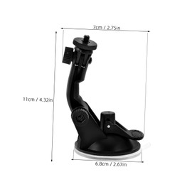 STOBAZA Suction Cup Camera Mount for Dash Cams Cameras Windshield Holder with Easy Installation Durable Construction Rotation for Optimal Viewing Angles Compatible