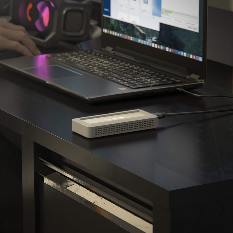 SABRENT - Carcasa Resistente al Agua USB 3.2 [IP67] para