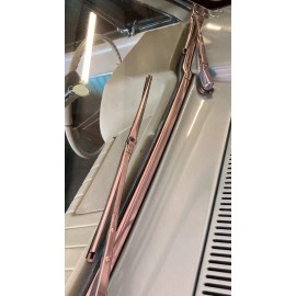 Studebaker Avanti and Lark Wiper Blade Pair - 1351034 - Polished Stainless
