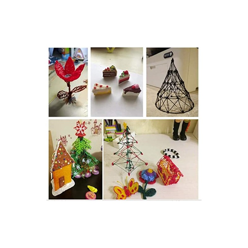 PCL 3D Pen Filament Refills 20 Colors 100m Total 1.75mm