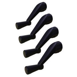 Window Crank Handle Replacement,(Black Color) Fit to [3/8" Spline Socket Crank Handle]. Spline Socket, Smooth 360-Degree Operation.Casement,Compatible Andersen Casement Operators (Pack of 4)