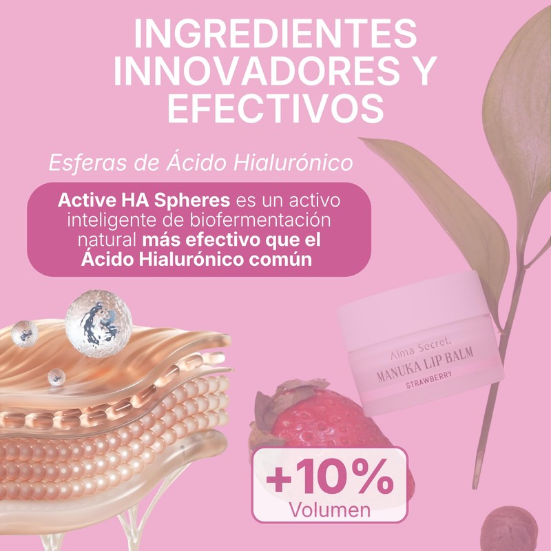 Alma Secret Manuka Inca Inchi & Monel Lip Balm FRESA