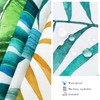 bnhjsdw Tropical Leaves Outdoor Tablecloth with Umbrella Hole for Rectangle
