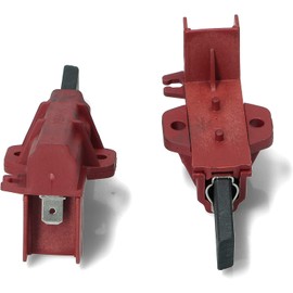 196539 2pcs Carbon Brushes Motor Washing Machine Ariston Indesit Rex Candy