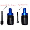 2-Pack Blue Frame Sliders Fit for Yamaha MT-09/MT-09 SP (2021-2025)