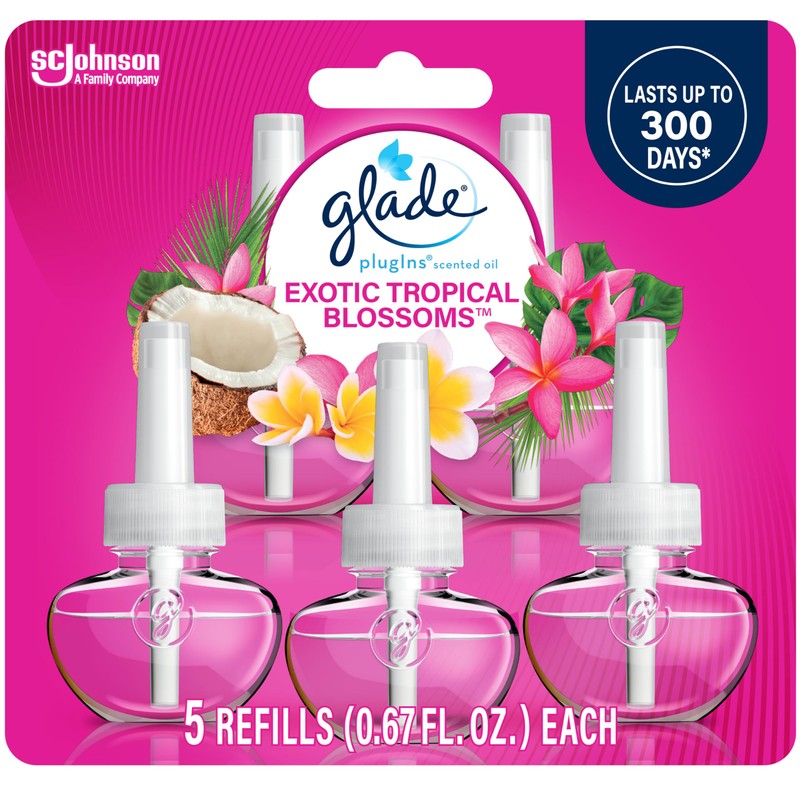 Glade PlugIns Refills Air Freshener, Scented and Essential Oils for