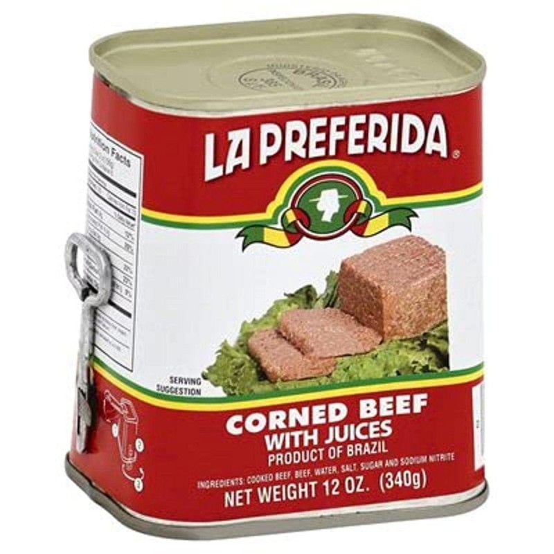 La Preferida Corned Beef with Juices, Ready to Eat, 13g