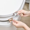 2Pcs Toilet Seat Handle - Avoid Touching Lid, Fashionable Bathroom