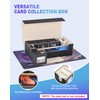 UAONO Card Storage Box for Trading Cards, 5 in 1