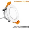 inShareplus 6 Pack 2 Inch LED Recessed Lighting, Downlight Dimmable