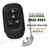 KeylessAutoParts KR5TP-4 for Honda Accord 2022 2023 Proximity Smart Remote