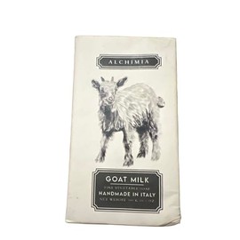 Alchimia Goat Milk Vegetable Handmade Italian Soap Bar With Decorative Paper Wrap10.5 Oz 10.5 Oz, Cream