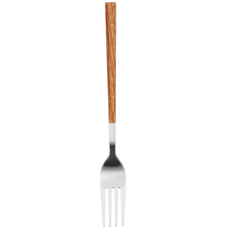 Kichvoe Stainless Steel Steak Fork Handle Kitchen Utensil for BBQ