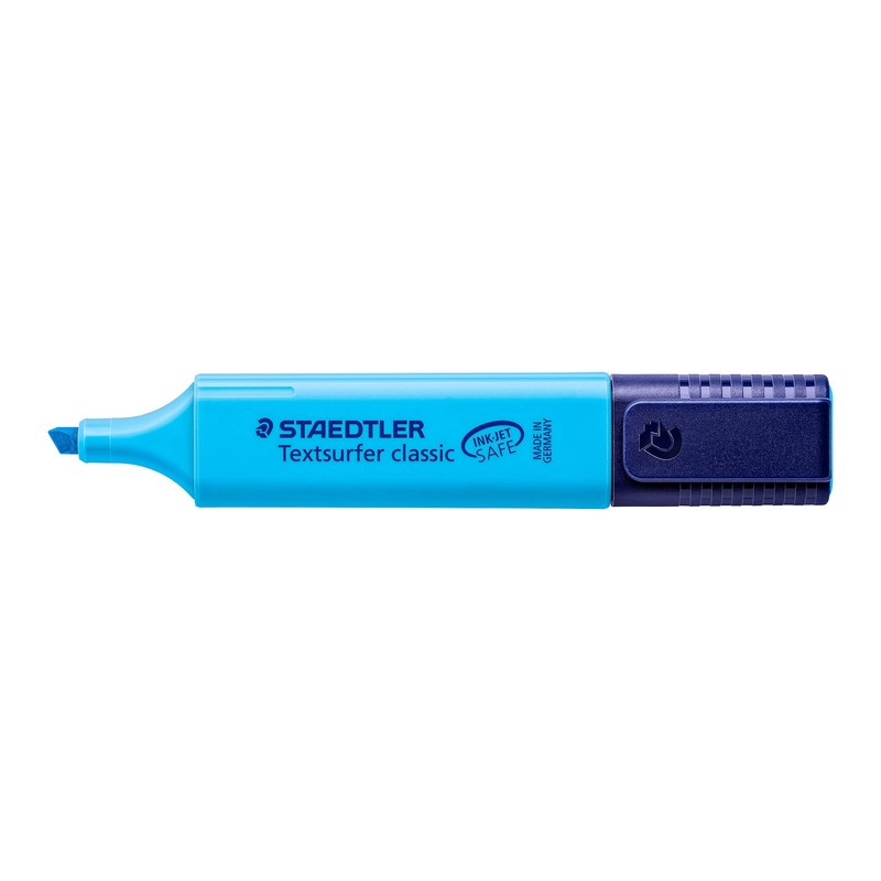 Staedtler STAEDTLER Textmarker textsurfer classic, blau, samtweiche Keilspitze ca. 1-5