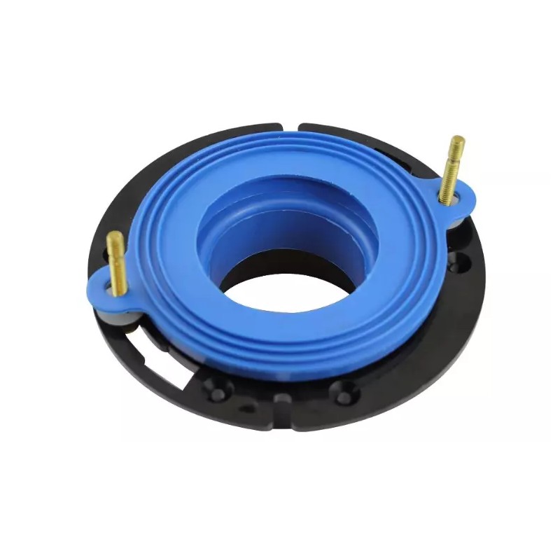 georglasko_8 Wax Free Toilet Seal Bowl Gasket Fit Any Drain