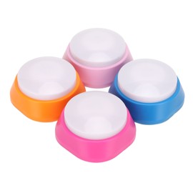 4pcs Voice Recording Button 30 Seconds Recordable Facilitates Communication Pet Training Buzzer for Dog Cat Pet