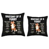 Furry Fandom Furries Animal Cosplay Costume Gifts Anatomy Fandom Furries