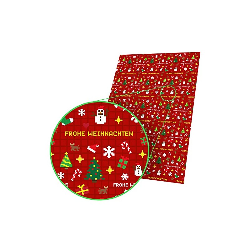 Geek Wrapping Paper: Christmas Set of 3