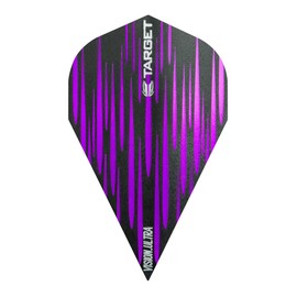 5 x Sets of Target Vision Ultra Spectrum Dart Flights - 100 Micron - 4 Shapes, 6 Colours (Purple, Vapor)