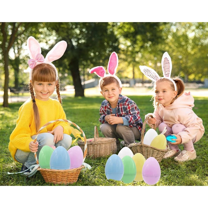 The Dreidel Company Massive Pastel Fillable Easter Eggs Colorful Bright