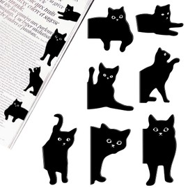 Magnetic Bookmarks, Magnetic Bookmark Children, Cute Cat Bookmark, Black Cat Bookmark, Bookmark Children, An Excellent Magnetic Book Pages Marker for Teachers, Book Lovers