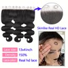 13x4 Skinlike Real HD Lace Frontal Human Hair Body Wave