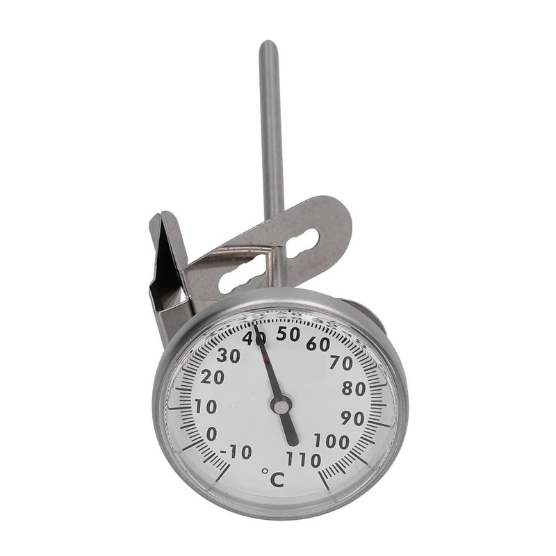 Coffee Thermometer Stainless Steel Food Making Milk Thermometer for Kitchen
