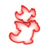 Custom Cutters Dragon Shape Cookie Cutters | Set of 2