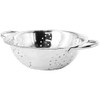 Stainless Steel Colander 24cm - Sturdy Free Standing Base with Wide Handles, Dishwasher Safe