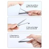 Nail Care Clipper Cutting Folding Stainless Steel Portable Ultra Thin