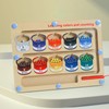 Children Magnetic Color Number Maze Fine Motor Skill Brain Training