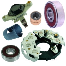 Maniac EM Alternator Rebuild Kit for Mercedes 1986-1989 models 190 300 with 70 Amp Bosch
