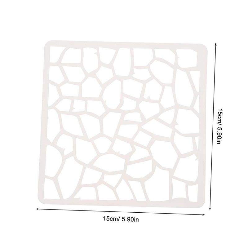 Operitacx Geometrische Vorlage Wiederverwendbare Schablonenvorlage Malschablonen Wiederverwendbar Schablonen Vorlagen Papierschablone